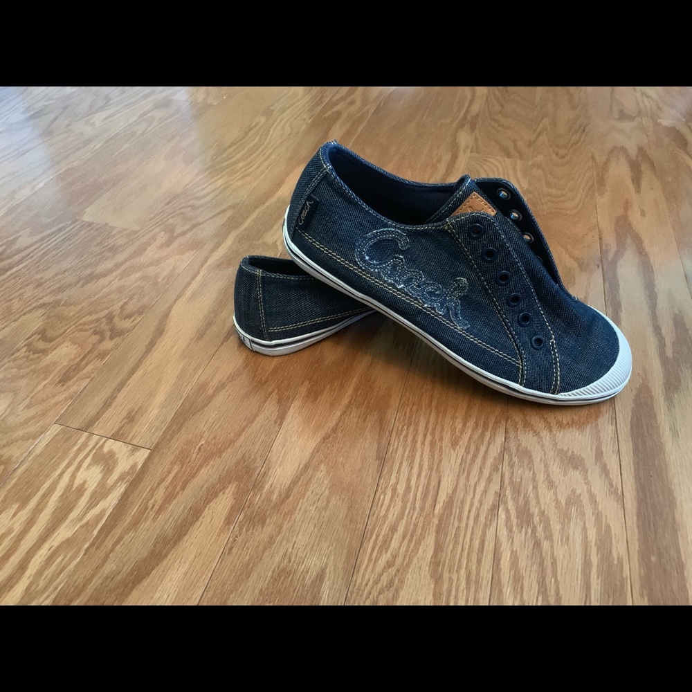 Coach Denim Sneakers